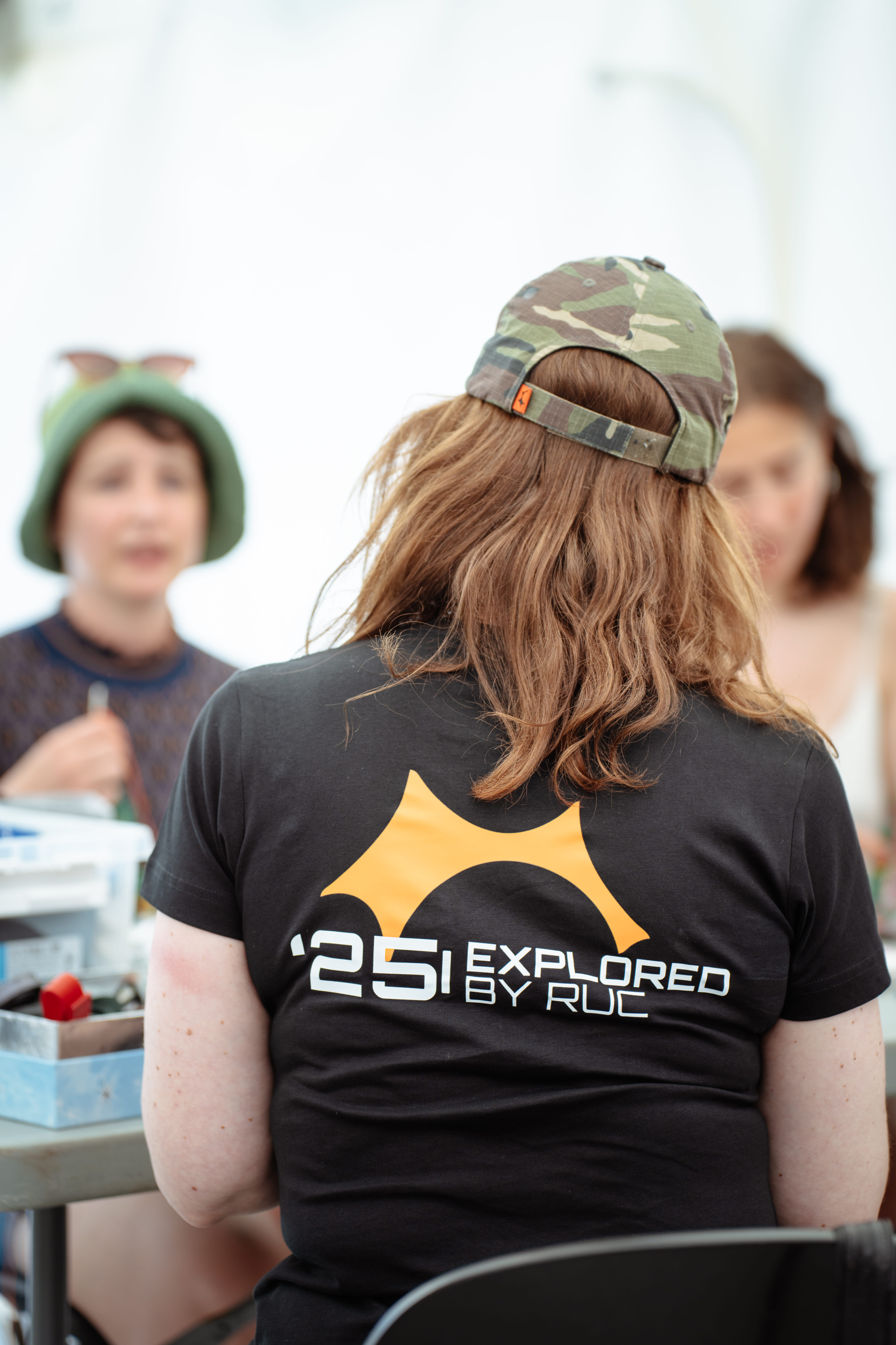 Workshop space and materials setup